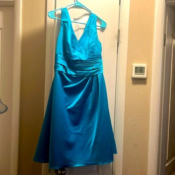 copper bridesmaid dresses satin Sample Copper Tilley Satin Dress
